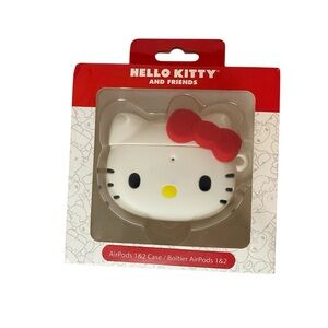 Hello Kitty AirPods Case - White and Red